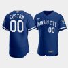 mens kansas city royals custom 2022 blue jersey jersey