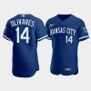 mens kansas city royals edward olivares 14 2022 blue jersey jersey