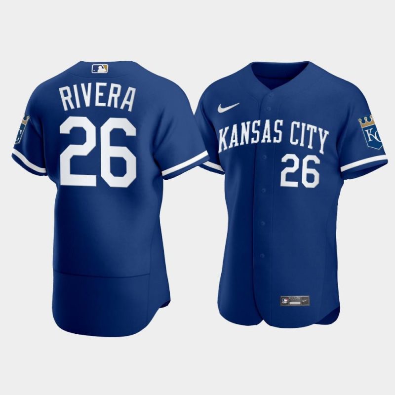 mens kansas city royals emmanuel rivera 26 2022 blue jersey jersey