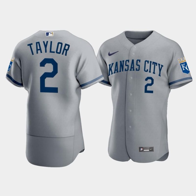 mens kansas city royals michael a taylor 2 2022 gray jersey jersey