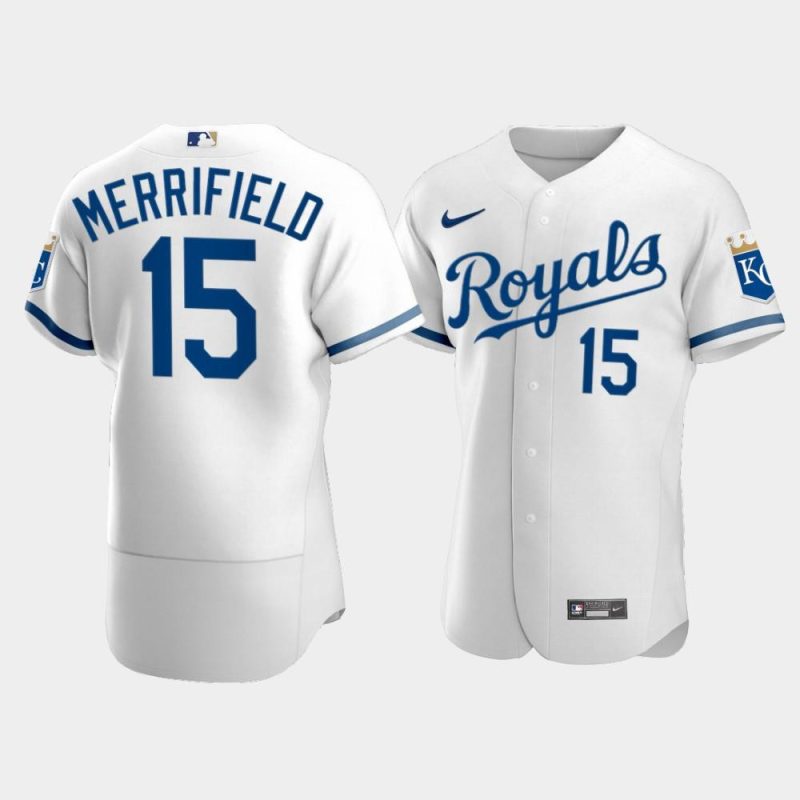 mens kansas city royals whit merrifield 15 2022 white jersey jersey