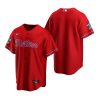 mens philadelphia phillies red 2022 world series jersey