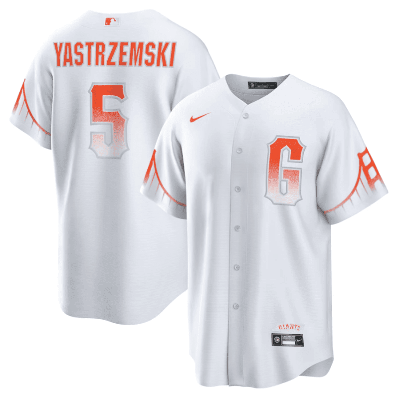 mike yastrzemski 5 san francisco giants city connect men jersey white