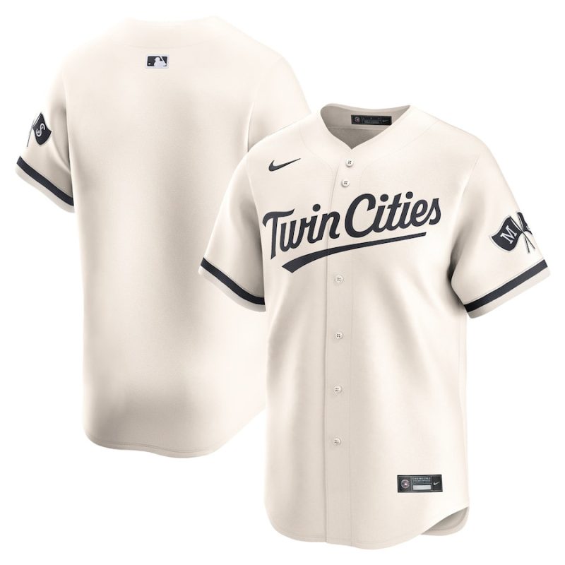 minnesota twins alternate limited men jersey cream