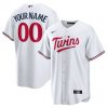 minnesota twins home custom men jersey white