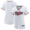 minnesota twins womens home blank jersey white