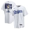 mookie betts 50 los angeles dodgers signed cartoon 2023 home player men jersey white