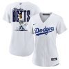 mookie betts 50 los angeles dodgers signed cartoon 2023 home player women jersey white