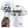 mookie betts 50 los angeles dodgers snoop dogg men jersey white