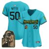 mookie betts 50 los angeles dodgers snoop dogg women jersey aqua