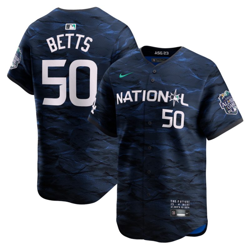 mookie betts 50 national league 2023 all star game limited jersey royal