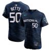 mookie betts 50 national league 2023 all star game vapor elite jersey royal