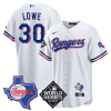 nathaniel lowe 30 texas rangers 2023 world series texas state patch men jersey white