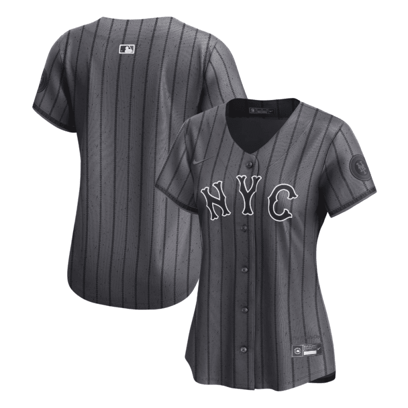 new york mets 2024 city connect limited women jersey graphite