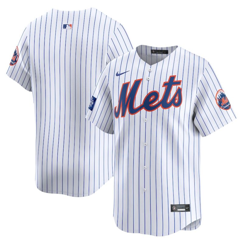 new york mets 2024 mlb world tour london series home limited men jersey white