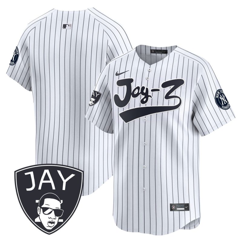 new york yankees jay z men jersey white