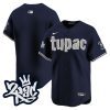 new york yankees tupac shakur men jersey navy