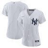 new york yankees womens home blank jersey white