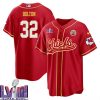 nick bolton 32 kansas city chiefs super bowl lviii baseball men jersey red