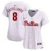 nick castellanos 8 philadelphia phillies women home limited player jersey white