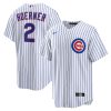 nico hoerner 2 chicago cubs men jersey white