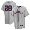 nolan arenado 28 st louis cardinals 2024 rickwood classic player men jersey gray