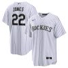 nolan jones 22 colorado rockies home men jersey white