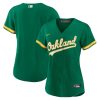 oakland athletics alternate team women jersey kelly green