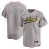 oakland athletics away limited men jersey gray