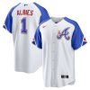 ozzie albies 1 atlanta braves 2023 city connect men jersey white