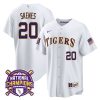 paul skenes 20 lsu tigers 2023 national champions baseball men jersey white