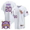 paul skenes 20 lsu tigers 2023 national champions baseball men jersey white lsu