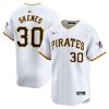 paul skenes 30 pittsburgh pirates home limited men jersey white