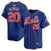 pete alonso 20 new york mets alternate limited men jersey royal