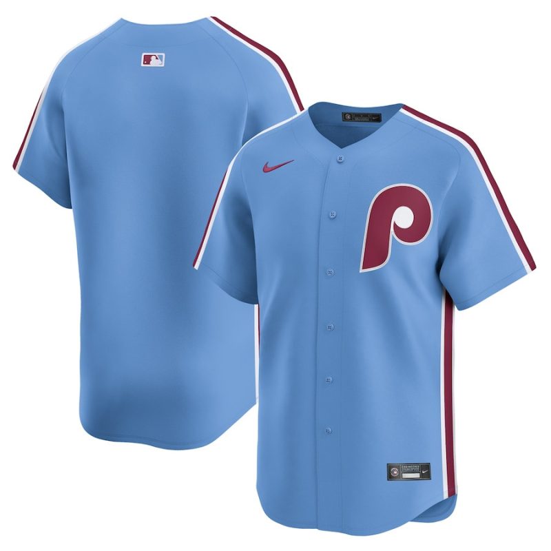 philadelphia phillies alternate limited men jersey light blue