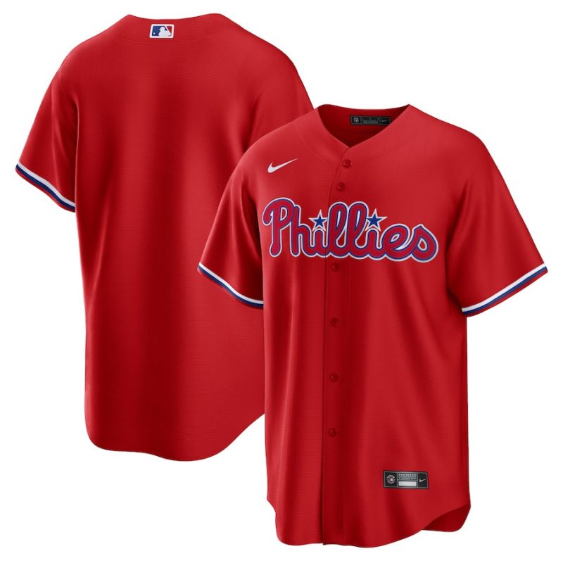 philadelphia phillies alternate men jersey red