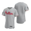 philadelphia phillies gray 2022 world series jersey