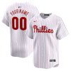 philadelphia phillies home limited custom youth jersey white