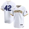 pittsburgh pirates 2024 jackie robinson day home men limited jersey white