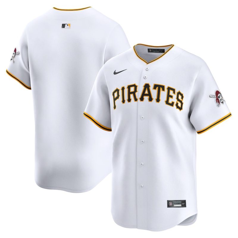 pittsburgh pirates home limited youth jersey white