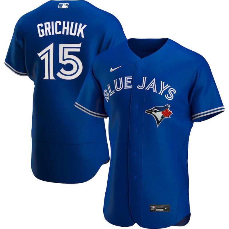 randal grichuk 15 toronto blue jays alternate player elite jersey royal