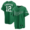 randall cunningham 12 philadelphia eagles baseball men jersey kelly green