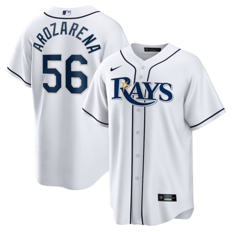 randy arozarena 56 tampa bay rays men jersey white