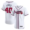 reynaldo lopez 40 atlanta braves home elite player men jersey white