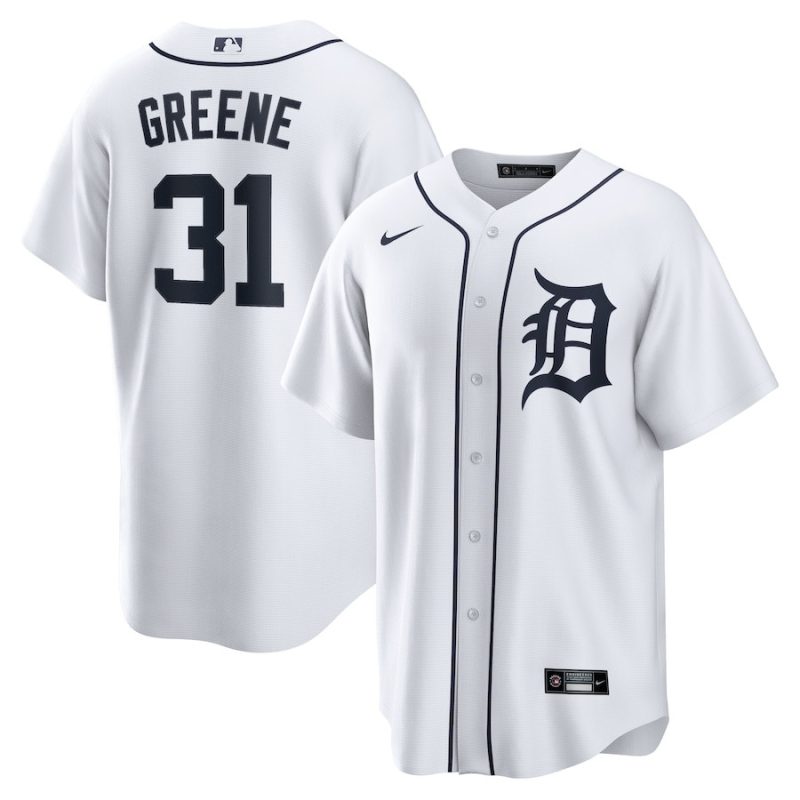 riley greene 31 detroit tigers men jersey white