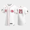 roberto clemente day reds 21 white jersey jersey