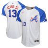 ronald acuna jr 13 atlanta braves city connect limited youth jersey white