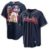 ronald acuna jr 13 atlanta braves signed mvp 2023 alternate player men jersey navy