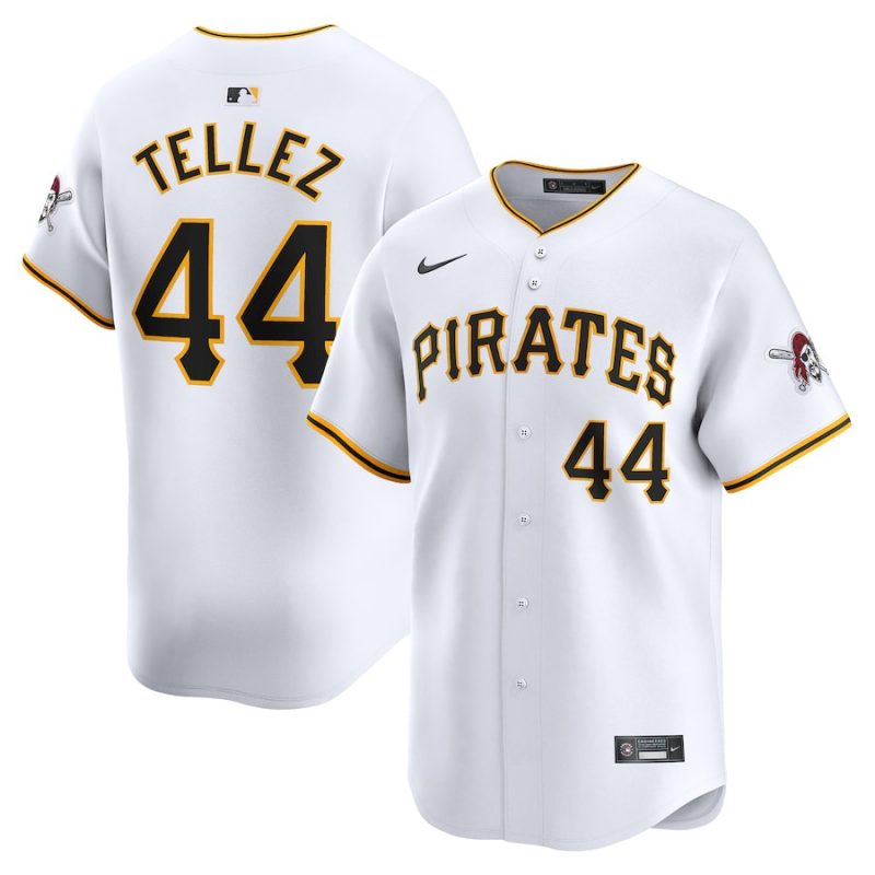 rowdy tellez 44 pittsburgh pirates home limited men jersey white