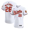 ryan mckenna 26 baltimore orioles home elite player men jersey white